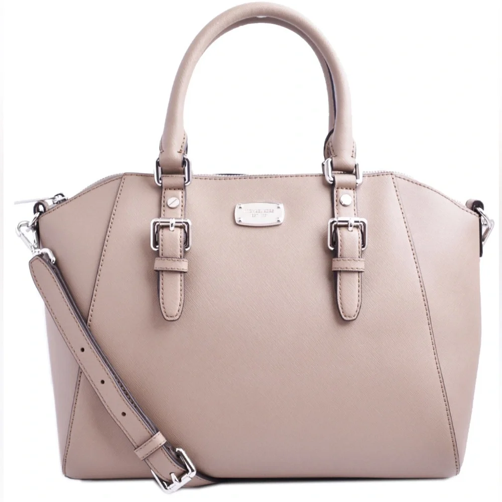 Michael kors pink Ciara bag size large Barbie core